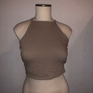High neck Tank Top
